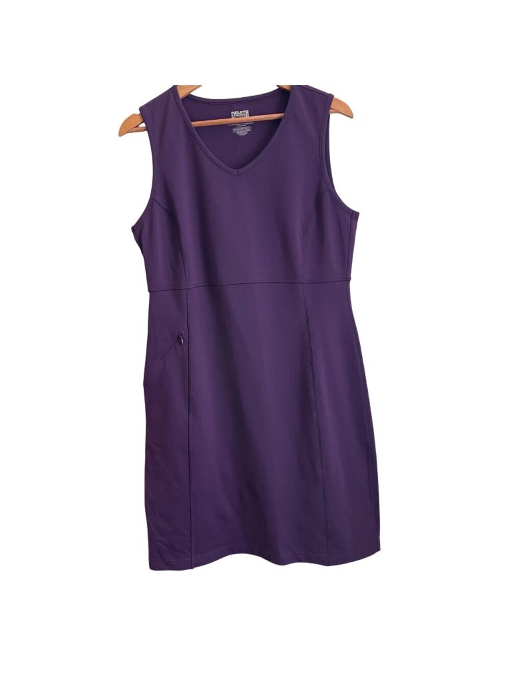 Duluth Trading Womens Athleisure Tank Dress Size S Travel Activewear Gorpcore